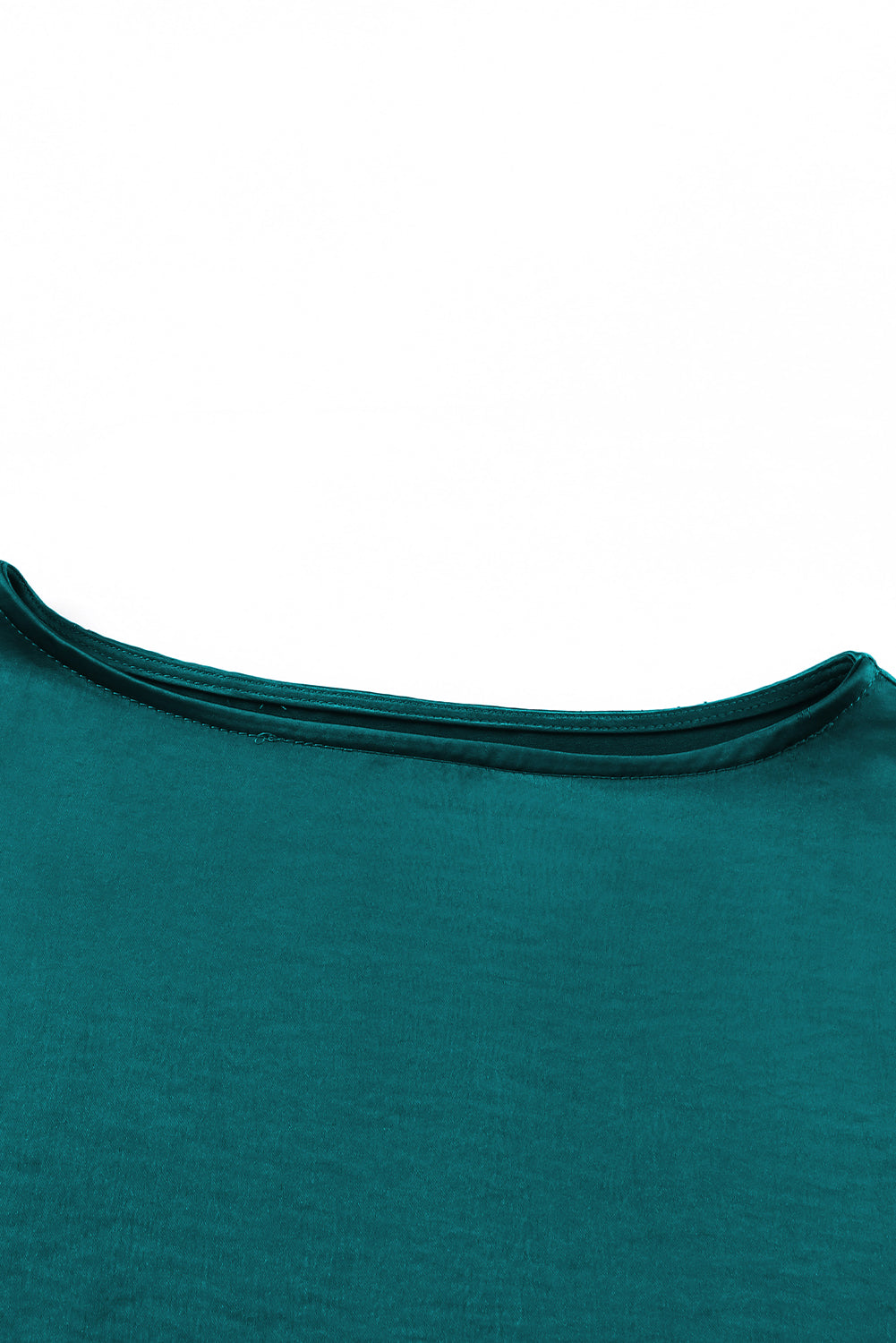 Solid Colour Short Sleeve T Shirt | Green