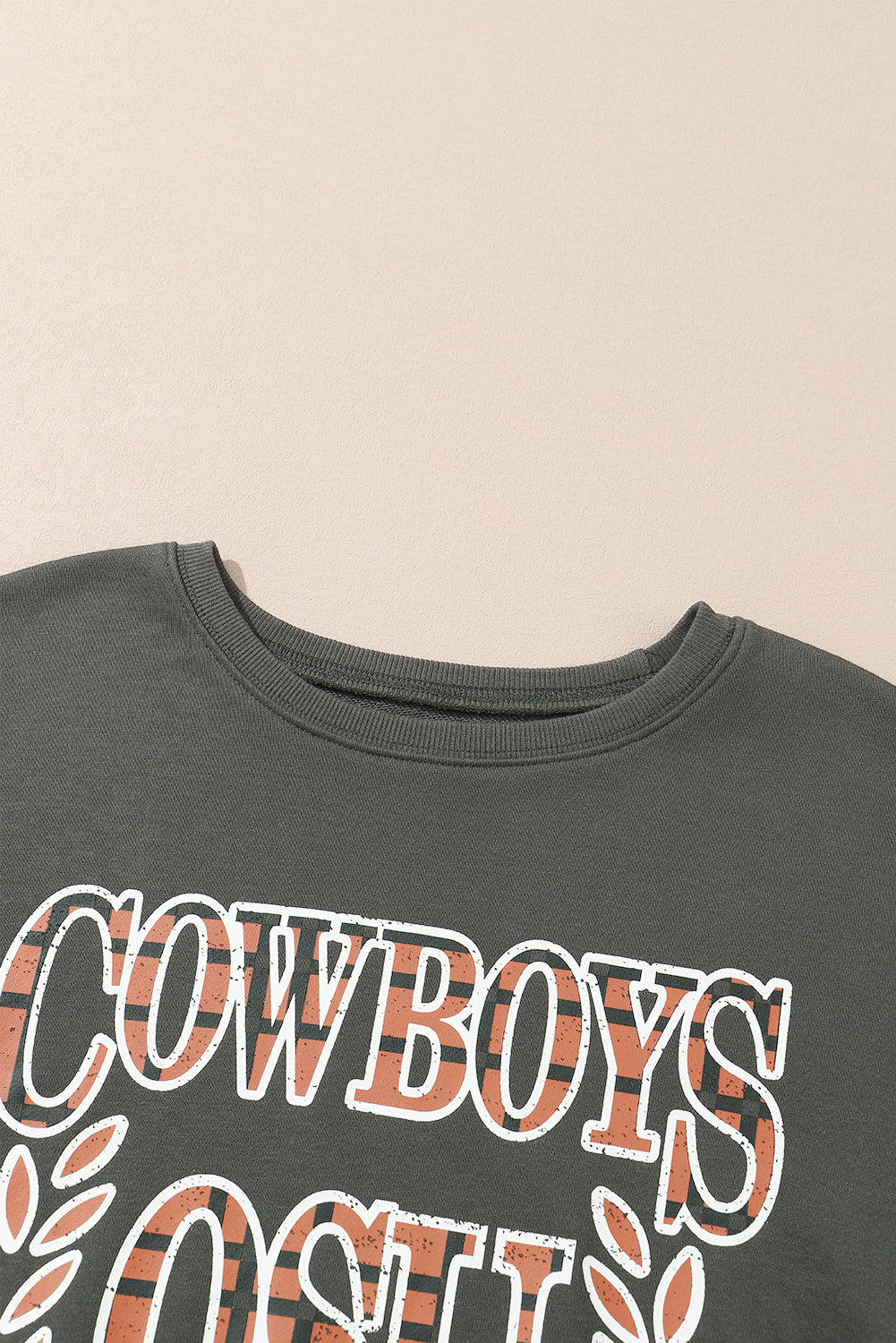 Cowboy Osu Go Pokes Oversized Sweatshirt | Gray