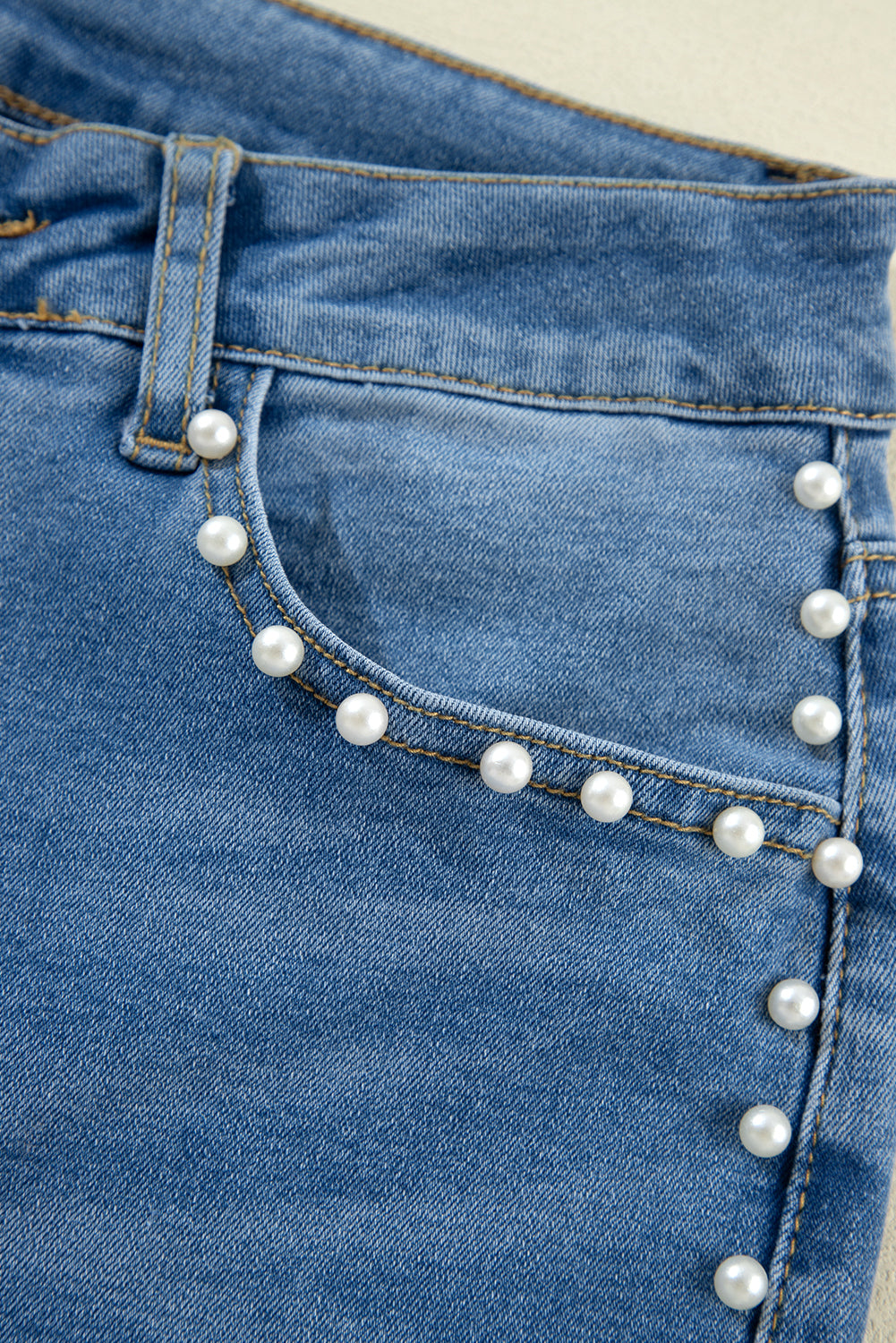 Pearl Boot Cut Denim Jeans | Dusk Blue