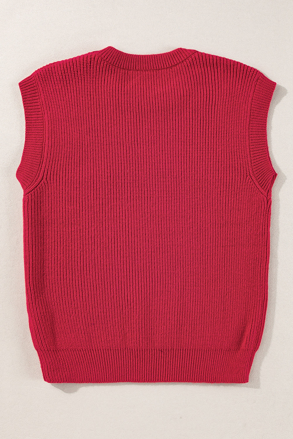 Game Day Rugby Football Season Sweater Vest | Racing Red