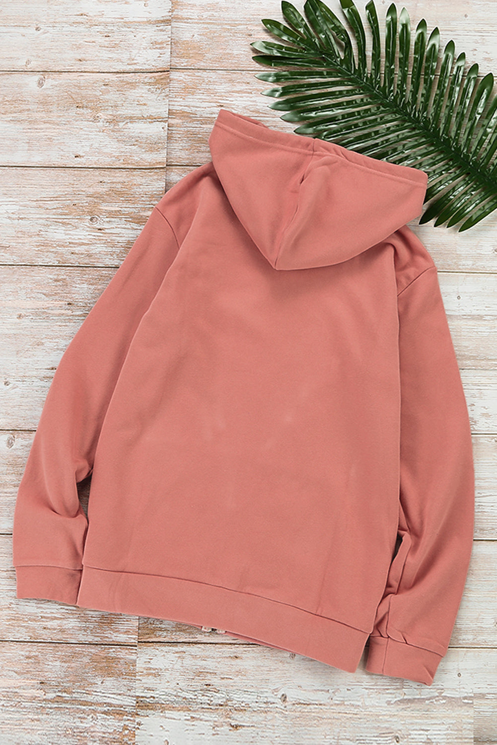 Zip-Up Hoodie Jacket | Pink