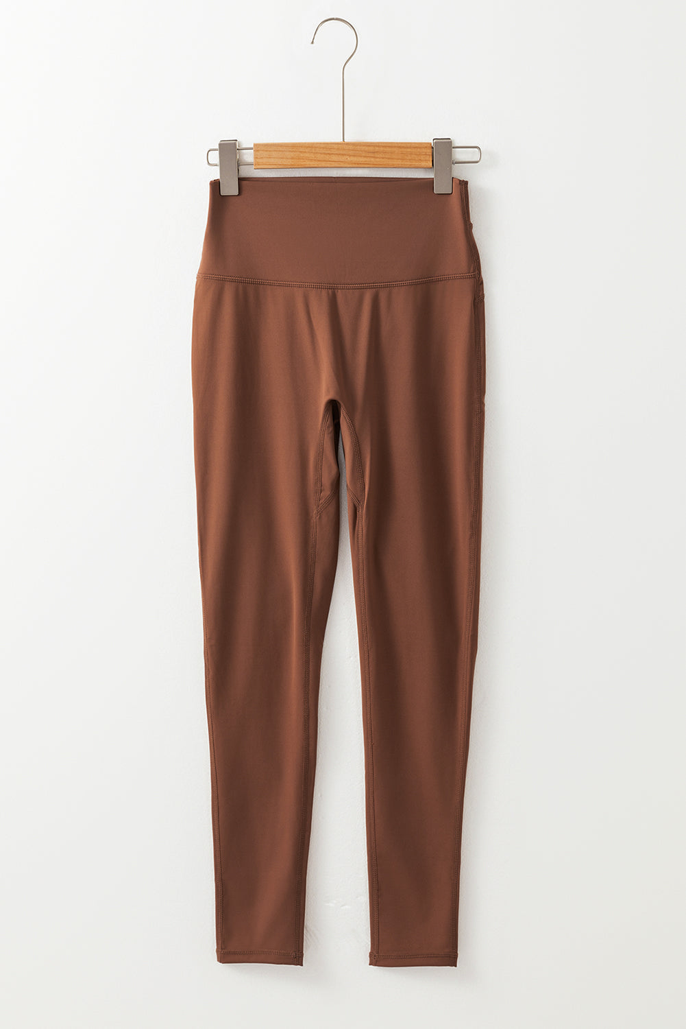 Quick-Dry Fashion High Waist Sports Leggings | Chestnut