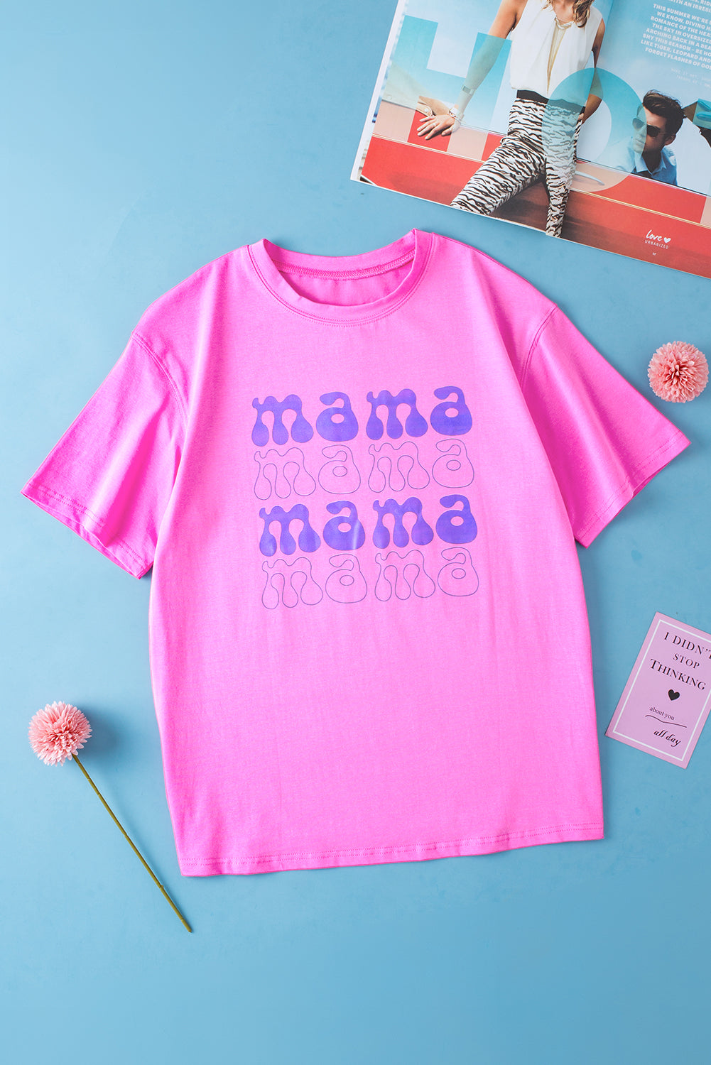 Mama Graphic Oversized T Shirt | Bonbon