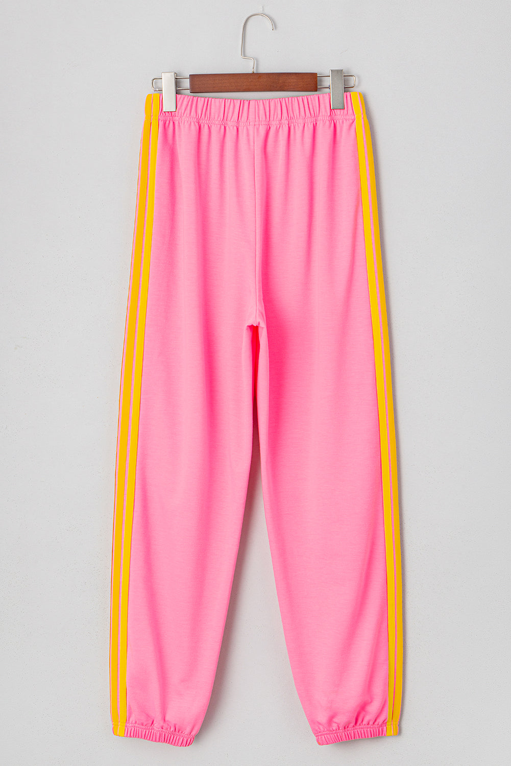 Counting Rainbows High Waist Sweatpants | Pink