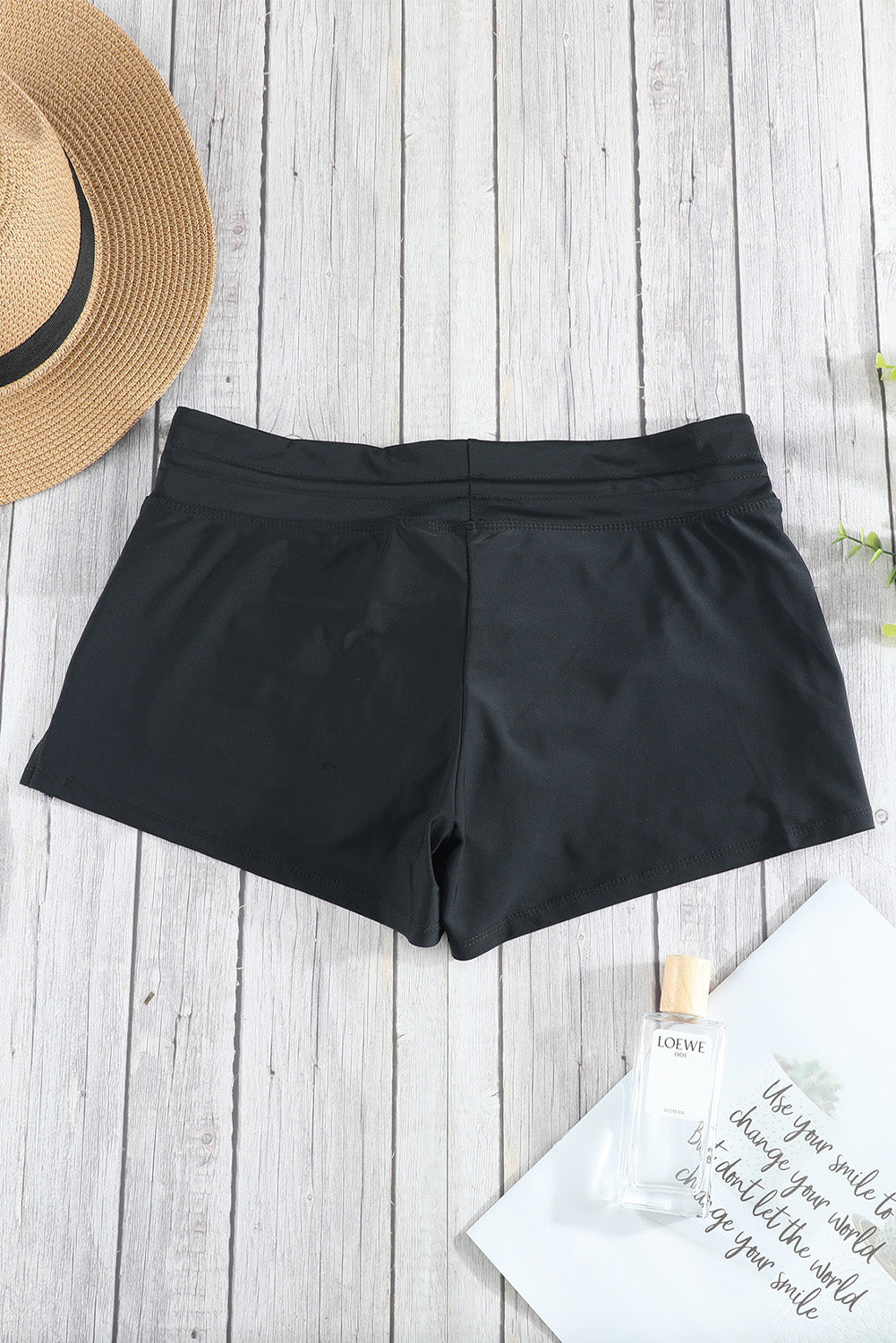 Women Swim Boardshort | Black