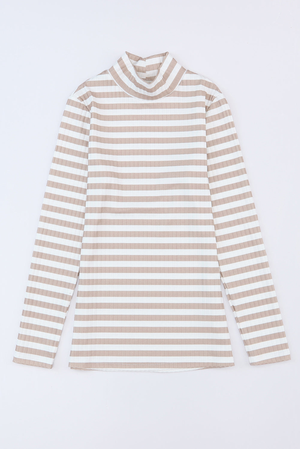 d Print Textured Knit Long Sleeve Tee | Stripe