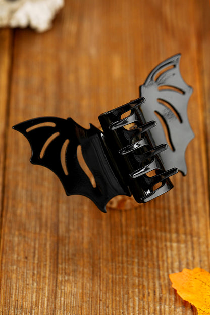 Halloween Bat Shape Hair Claw Clip | Black