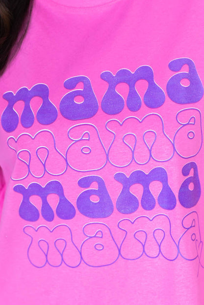 Mama Graphic Oversized T Shirt | Bonbon