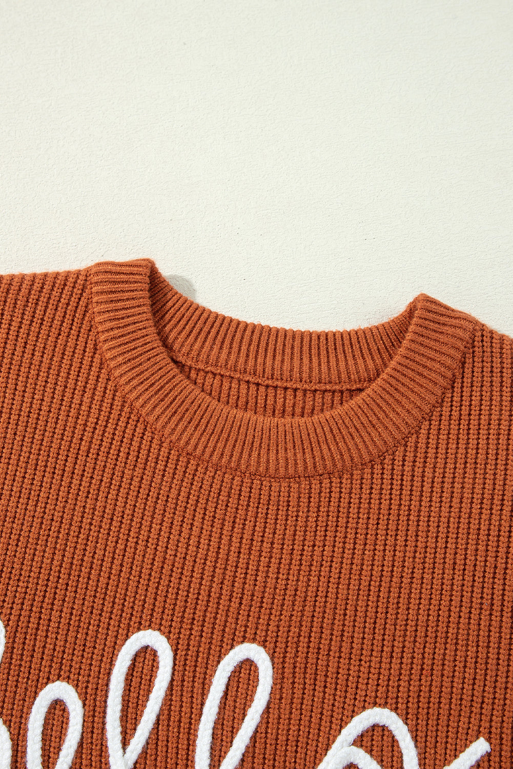 Hello Pumpkin Graphic Sweater | Flamingo