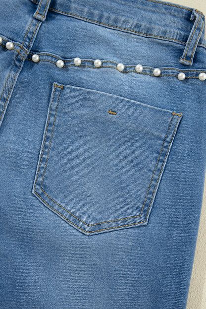 Pearl Boot Cut Denim Jeans | Dusk Blue