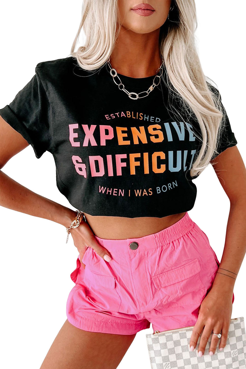 Expensive&Difficult Graphic Tee | Black