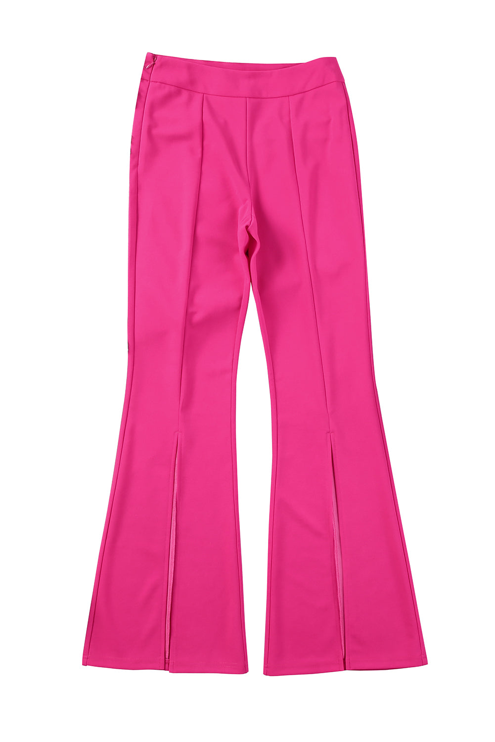 Split Hem High Waist Pants | Rose