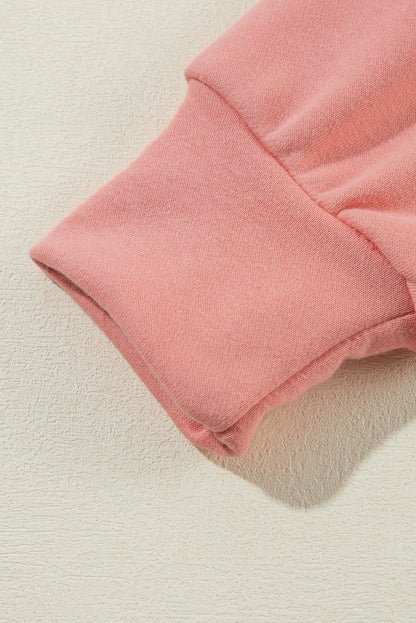 Bowknot Dewback Round Neck Sweatshirt | Pale Chestnut