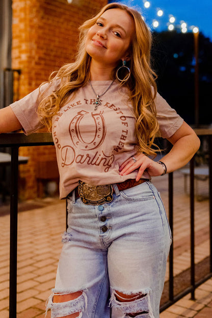 Do Not Be Like The Rest Of Them Darling Graphic Tee | Khaki