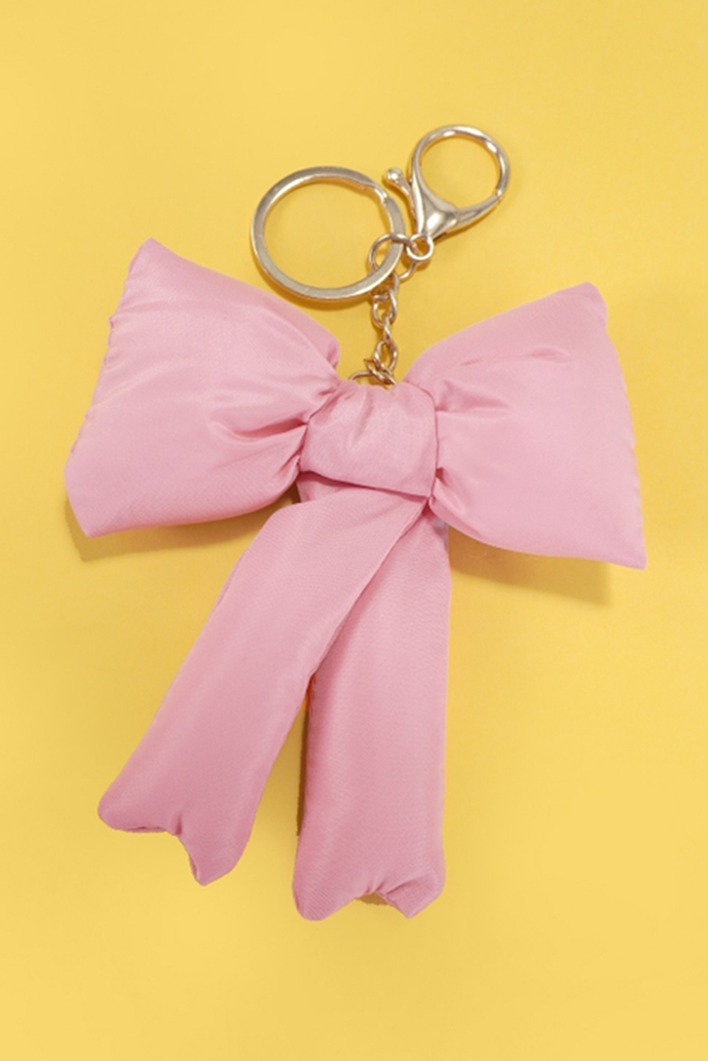 Cute 3D Bow Knot Keychain | Pink