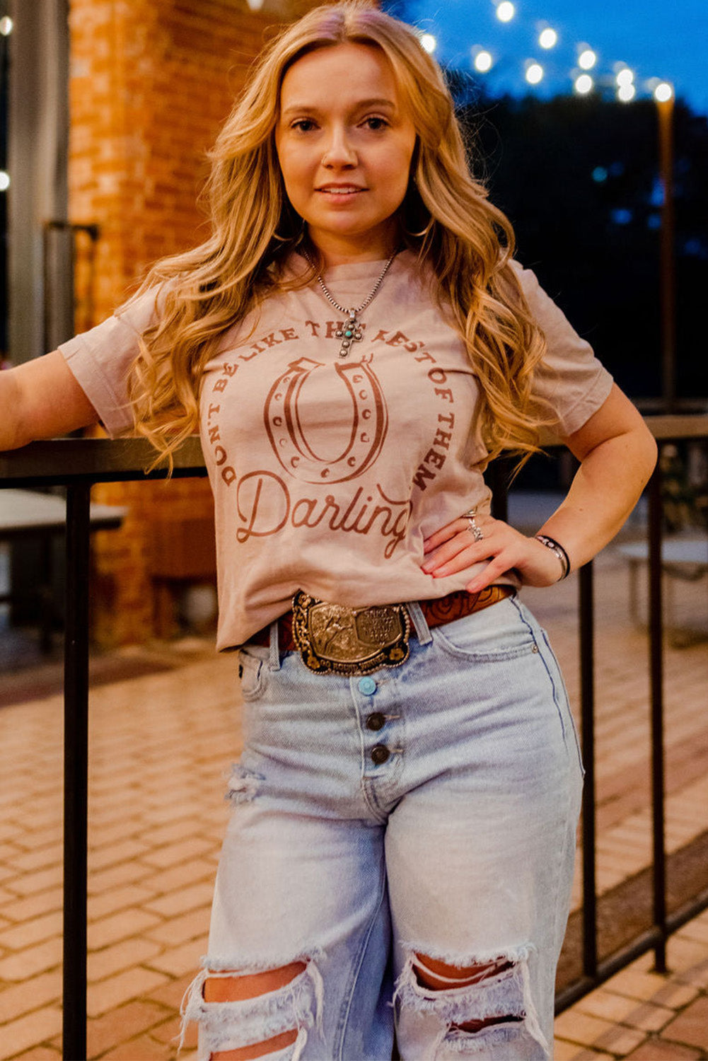 Do Not Be Like The Rest Of Them Darling Graphic Tee | Khaki