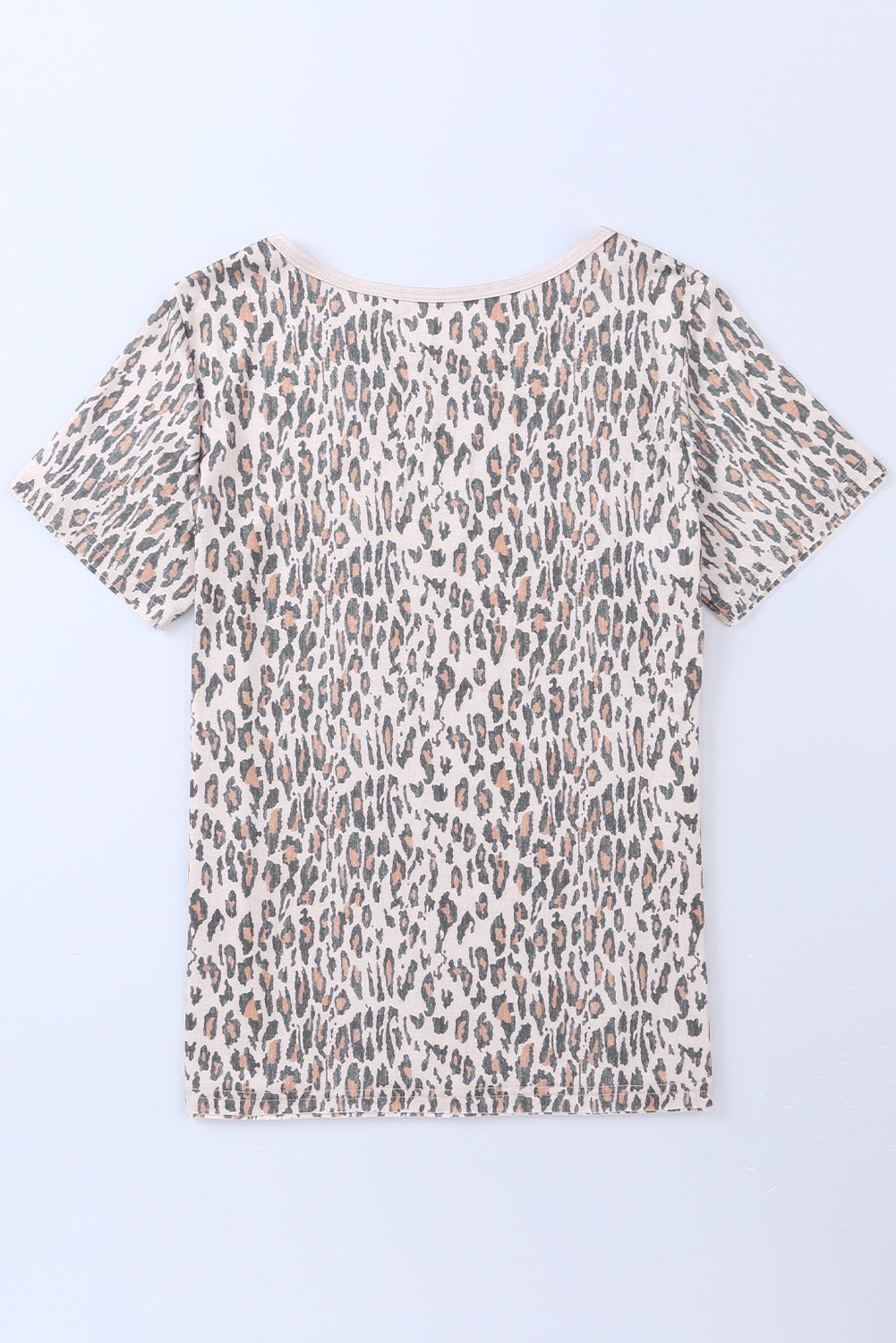 Animal Print Casual T-Shirt | Leopard