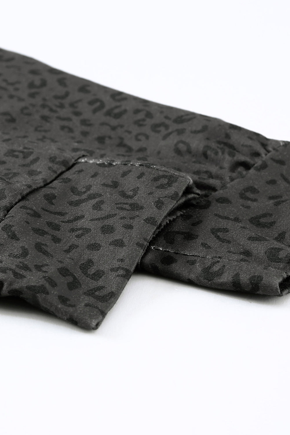 Breezy Leopard Joggers | Black