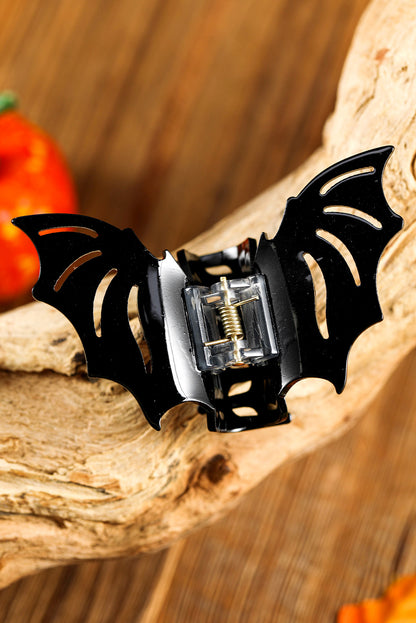 Halloween Bat Shape Hair Claw Clip | Black