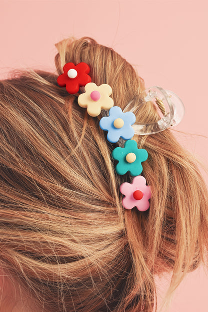 Flowers Cute Hair Claw Clip | Multicolour