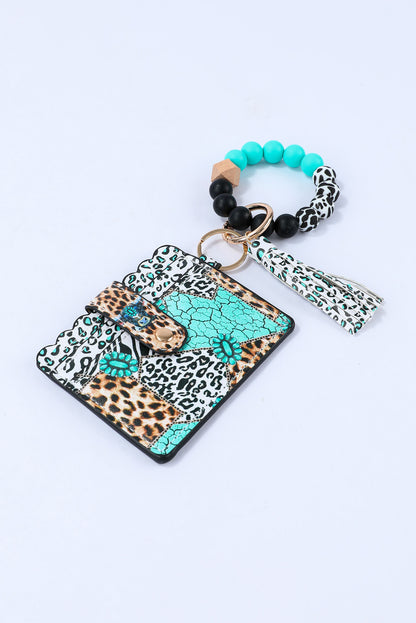 Western Fashion Card Bag Bracelet Key Ring | Green