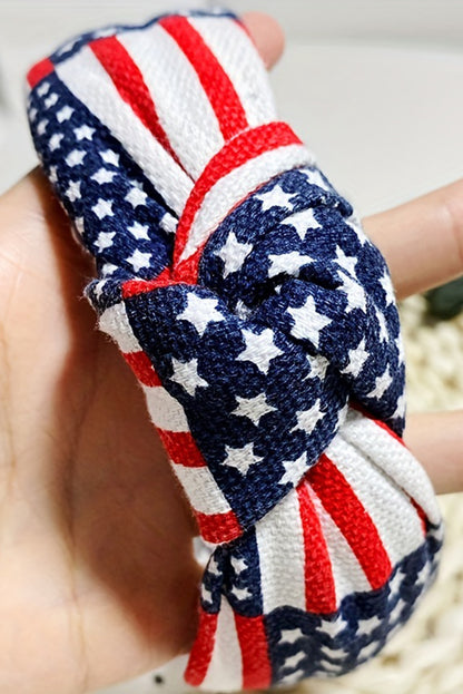 Flag Day Knotted Headband | Navy Blue