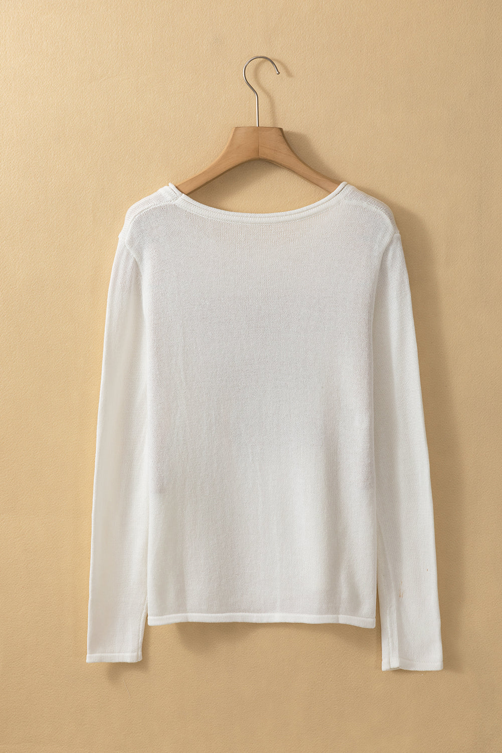 Coffee Beach Repeat Graphic Sweater | White