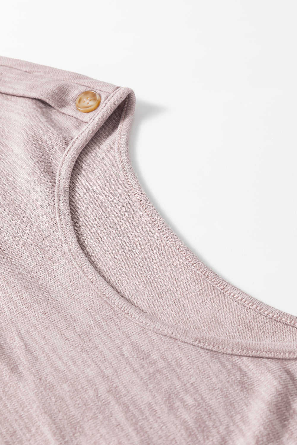 Plus Size Button Detail Batwing Sleeve Tee | Delicacy