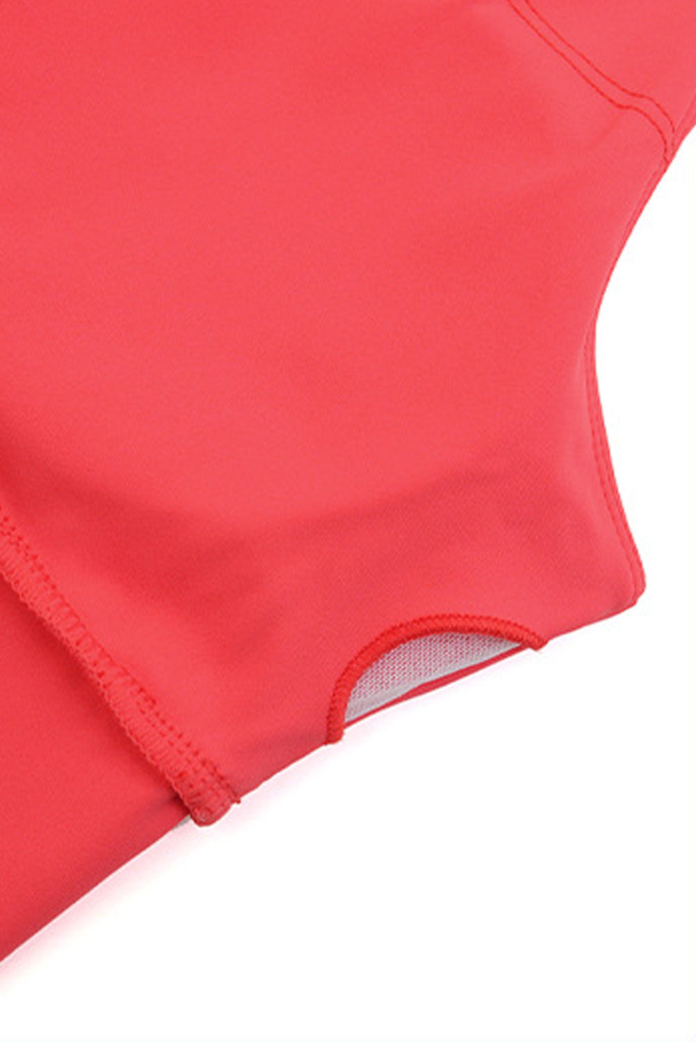 Sexy V Neck Crossed Cutout Gym Bra | Tomato Red