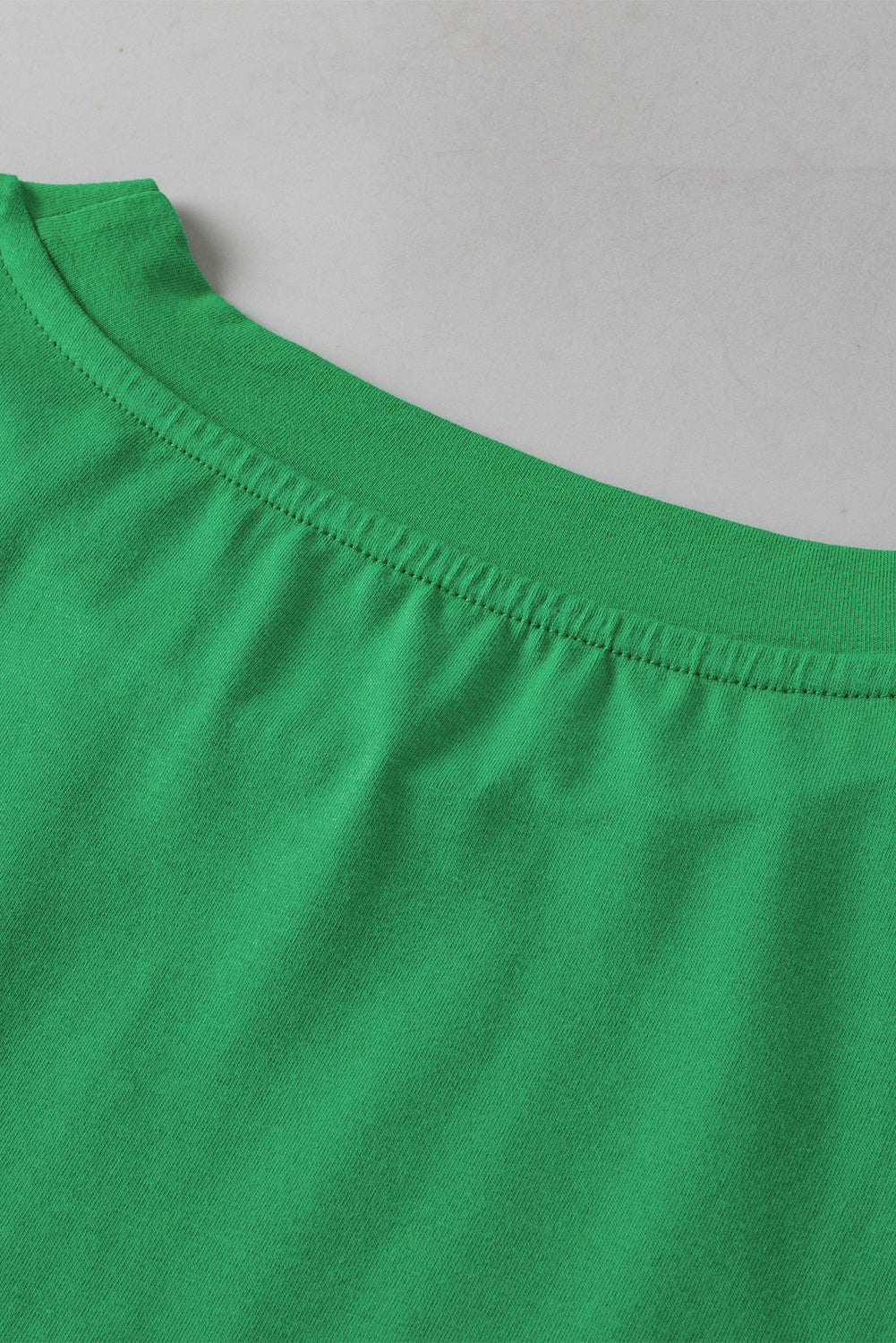 Anglaise Embroidered Puff Short Sleeve Top | Bright Green