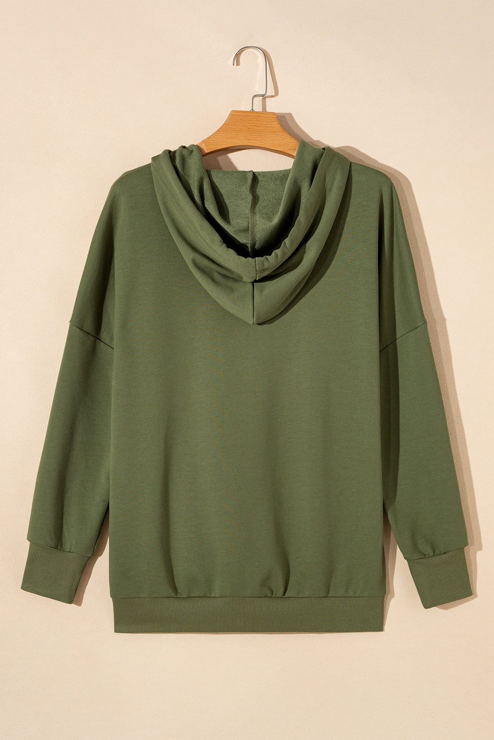 Love Letter Graphic Drop Shoulder Oversize Hoodie | Mist Green