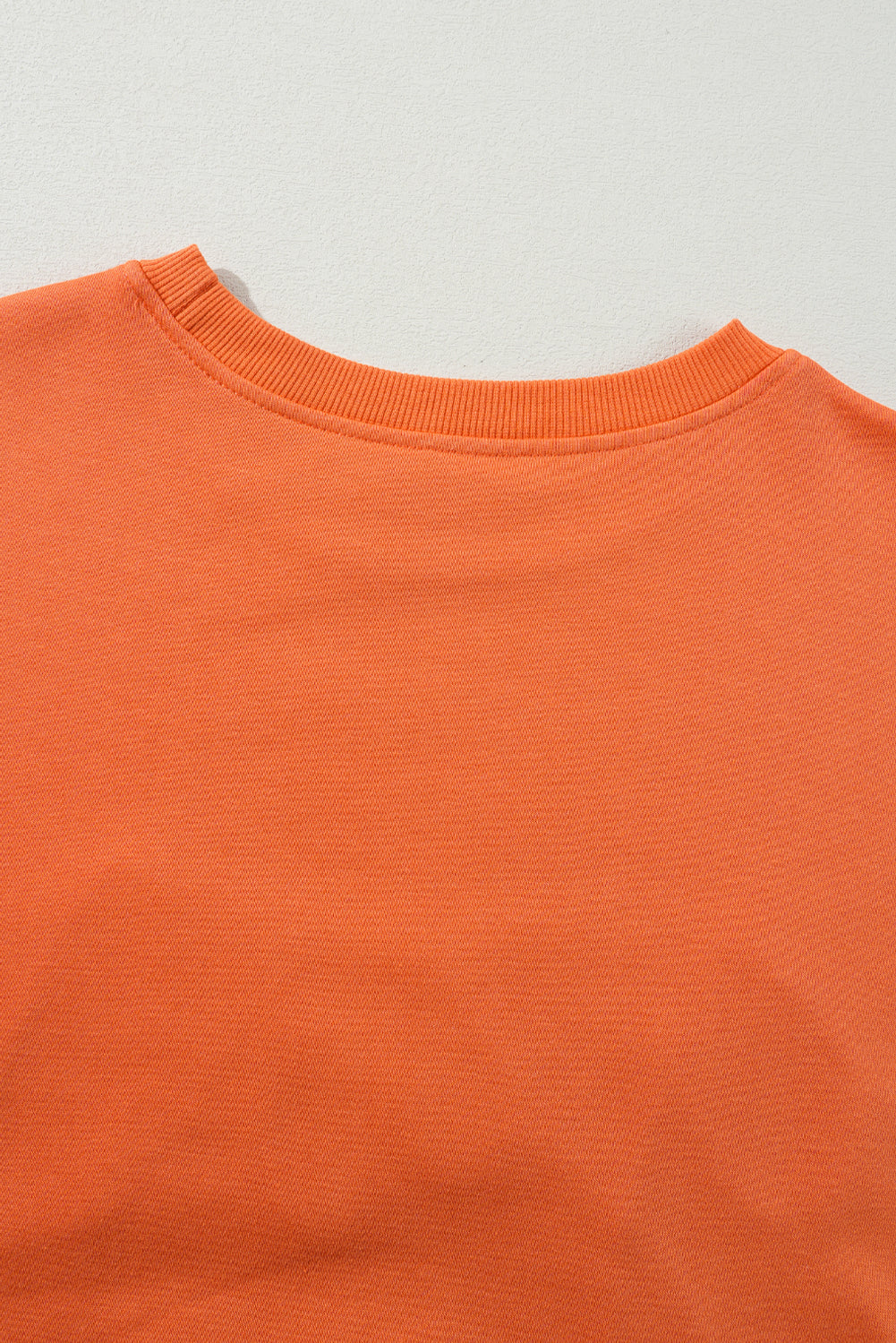 Tinsel Game Day Drop Shoulder Graphic Sweatshirt | Russet Orange