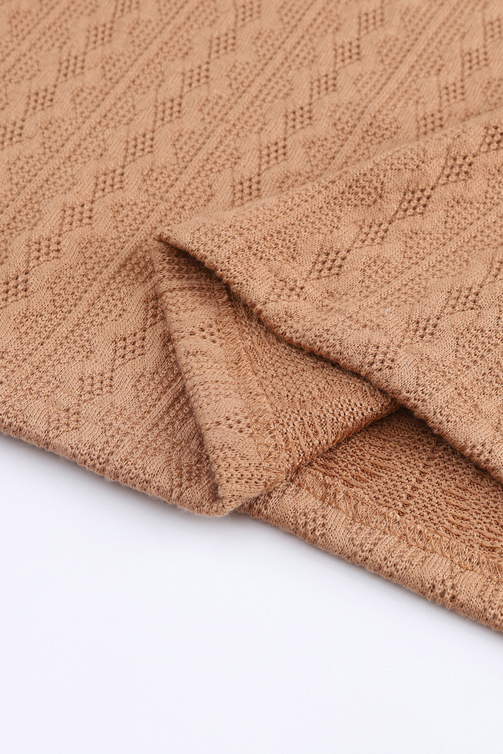 Subtle Cable Knit Plus Size Jumper | Khaki