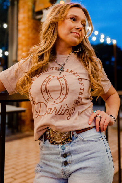 Do Not Be Like The Rest Of Them Darling Graphic Tee | Khaki