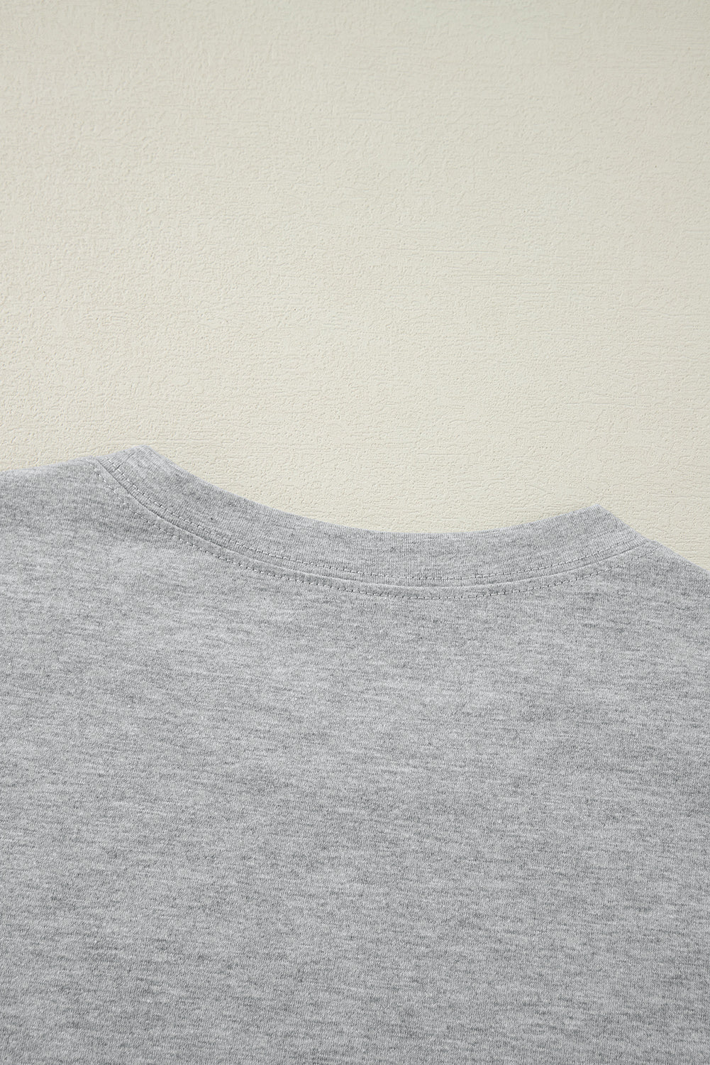 Crew Neck Pleated Tank Top | Gray