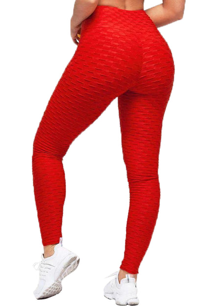 Fiery  Perfect Shape Leggings | Red