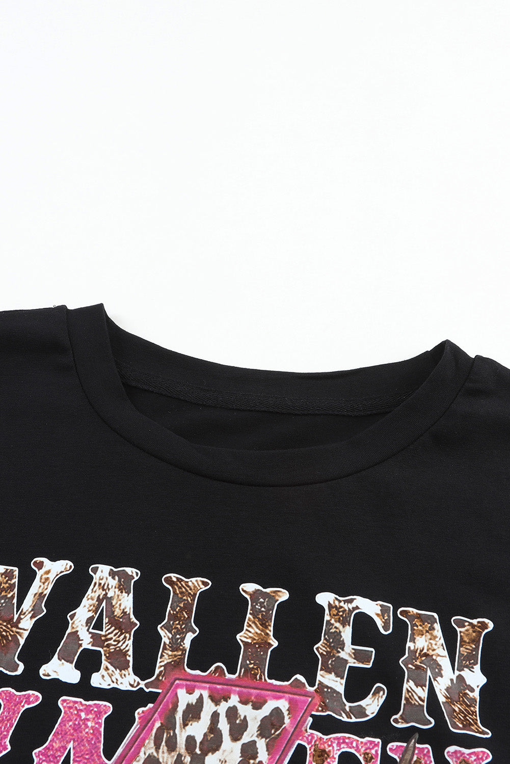 Wallen Cowskull Graphic Oversized Tee | Black