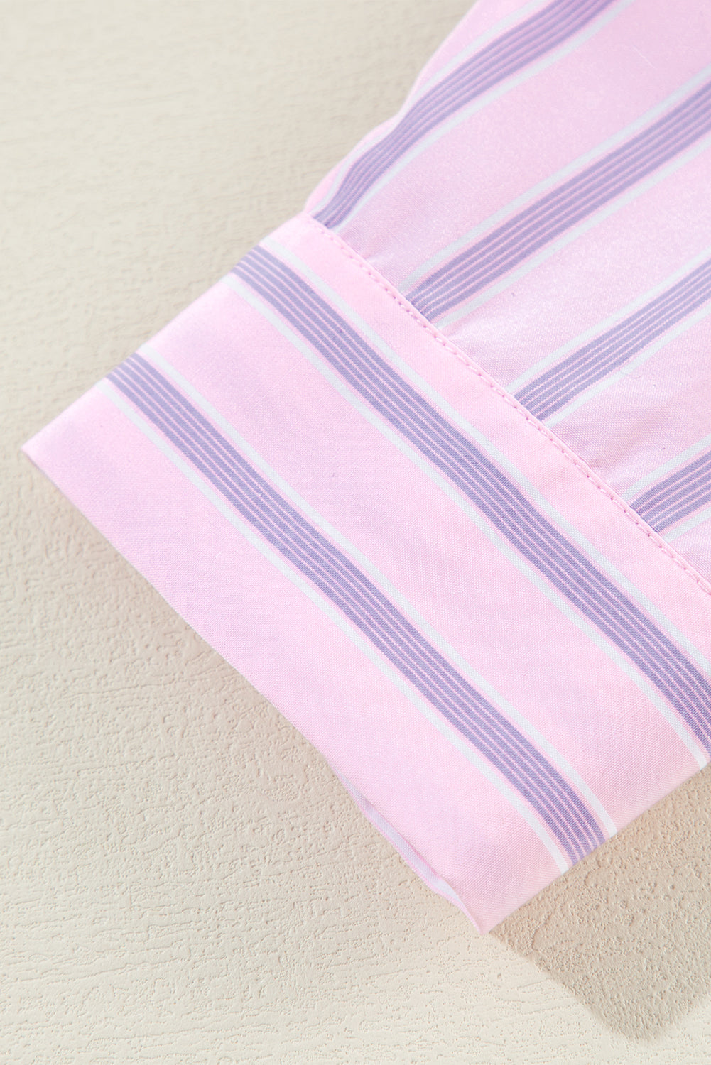 Chest Pocket Casual Shirt | Pink Stripe