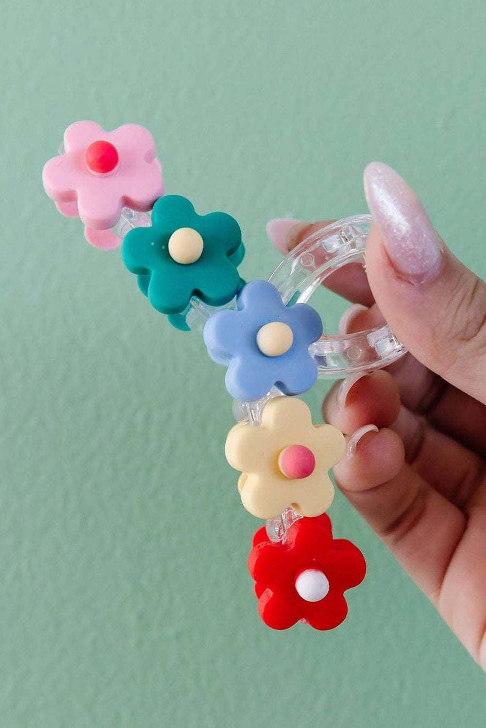 Flowers Cute Hair Claw Clip | Multicolour