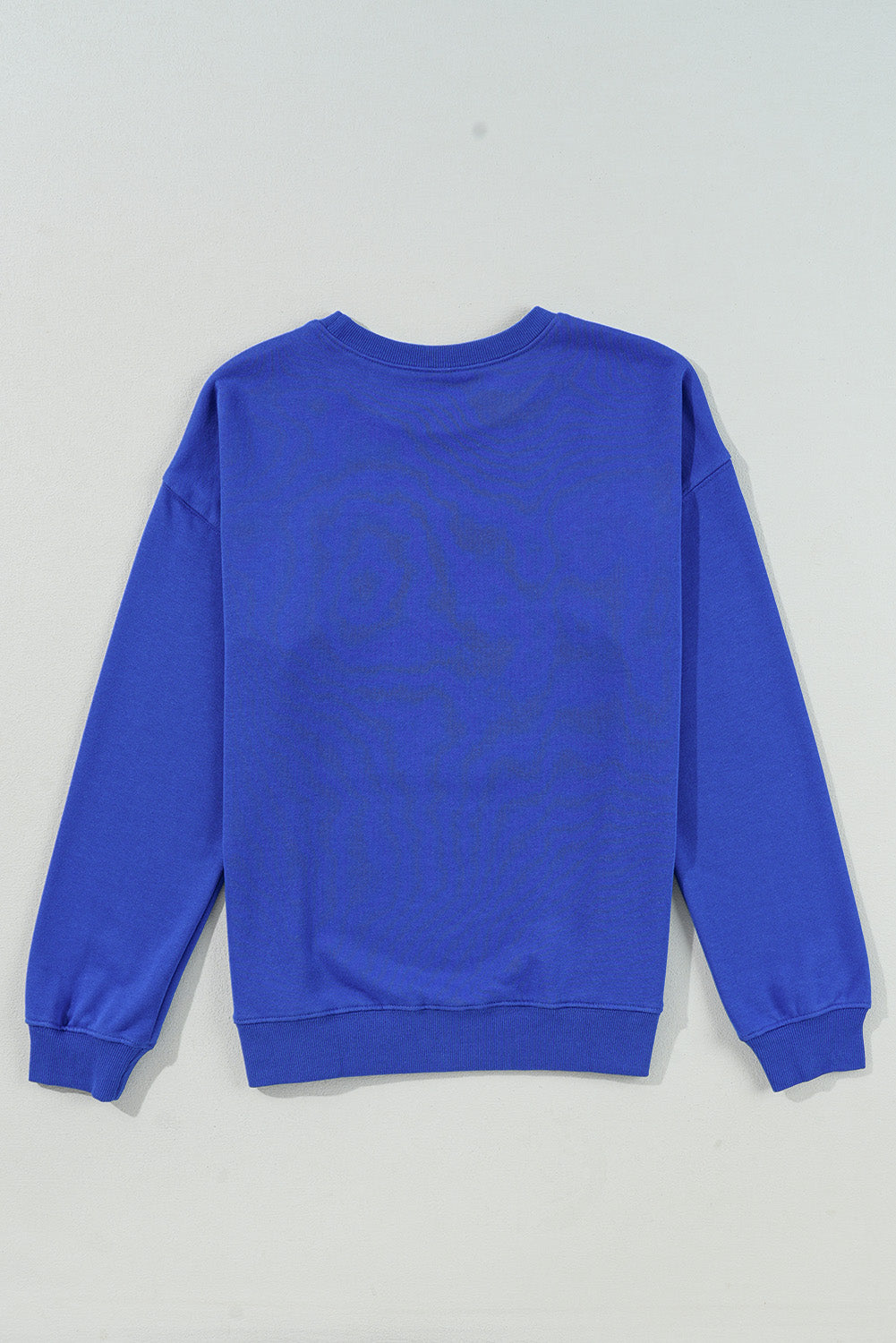 Game Day Crew Neck Graphic Pullover Sweatshirt | Dark Blue