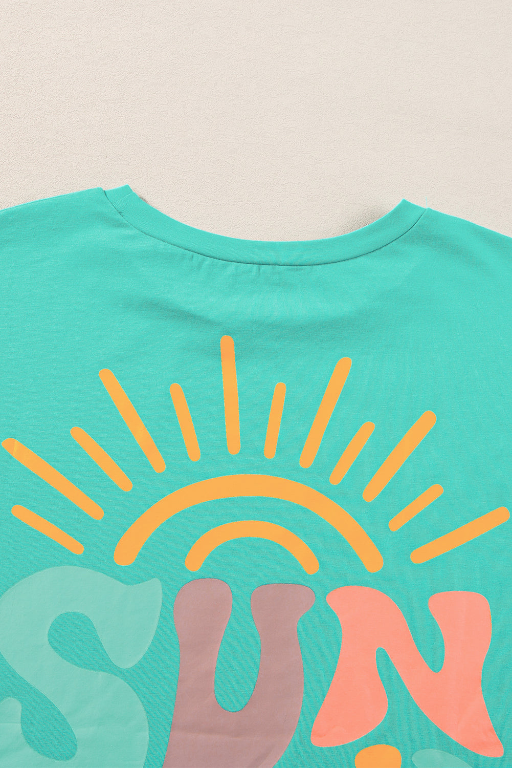 Sunshine On My Mind Graphic Tee | Mint Green