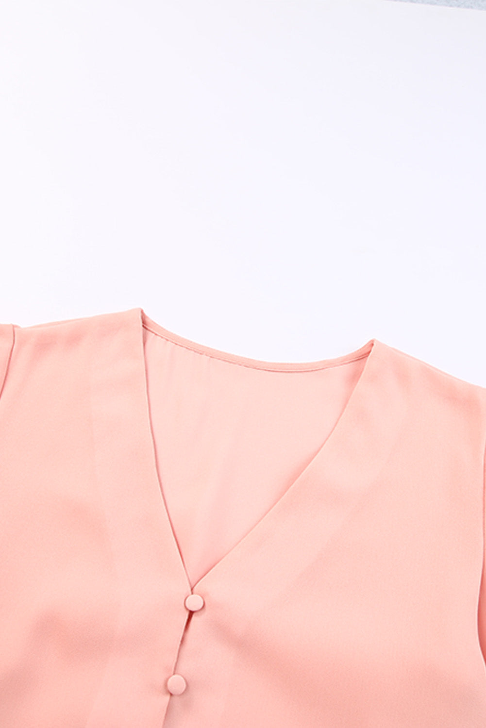 Forever Tonight Button Tie Top | Pink