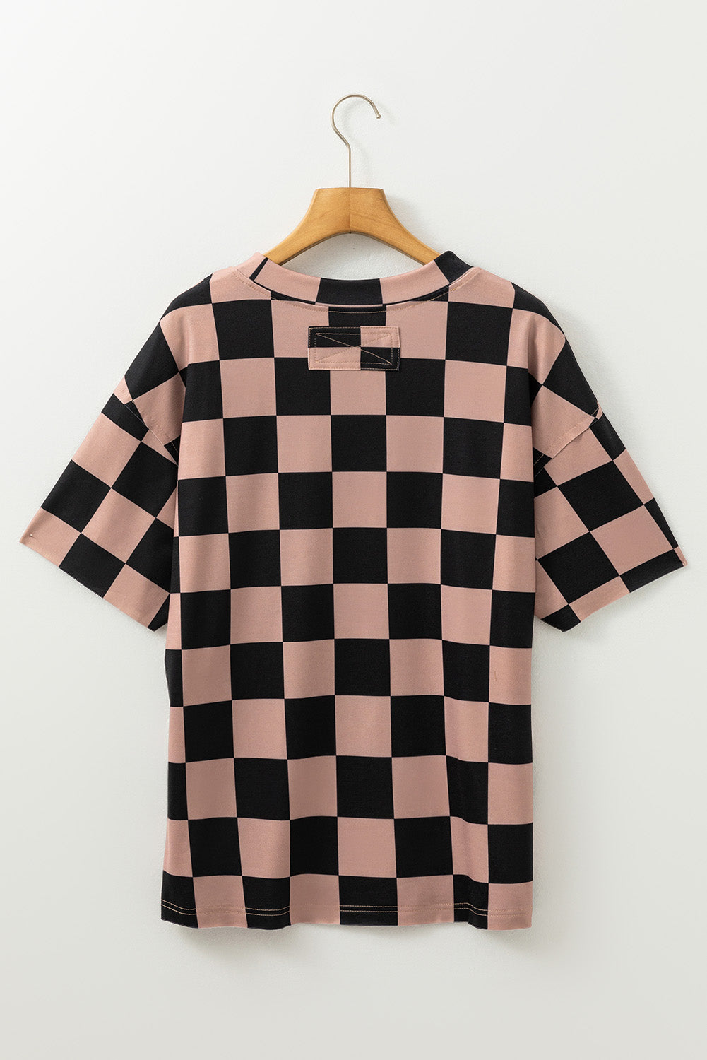 Checkmate Boyfriend Casual Tee | Light French Beige