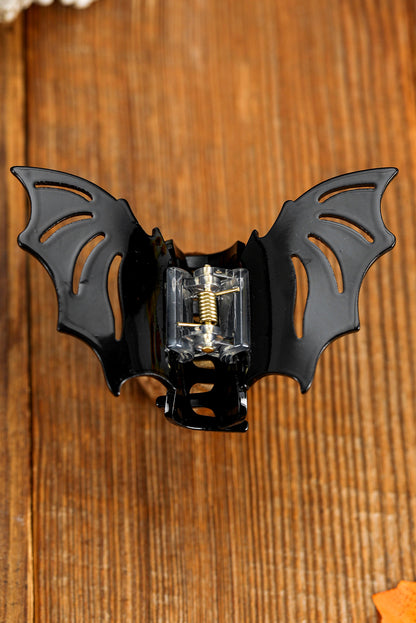 Halloween Bat Shape Hair Claw Clip | Black